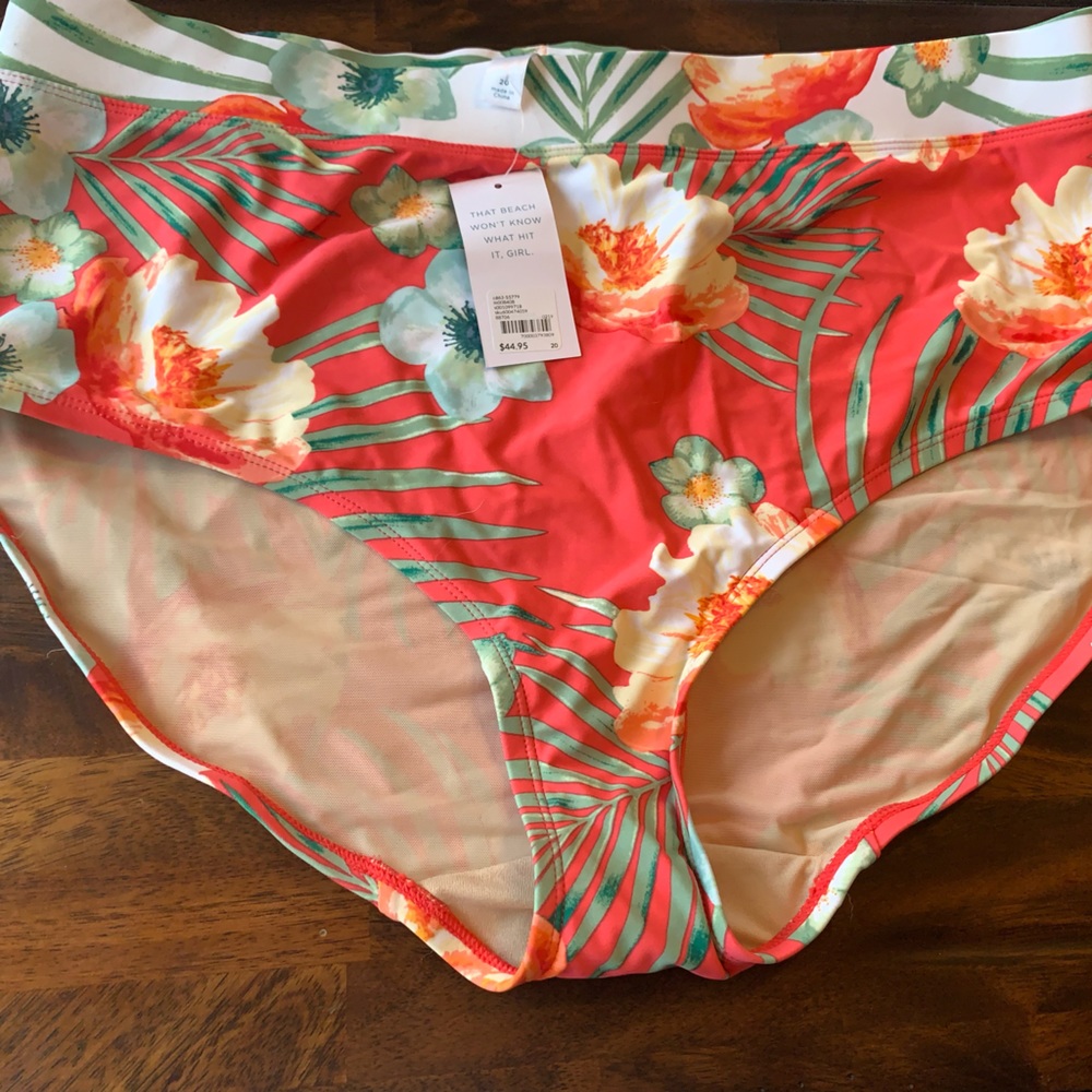 Lane Bryant 2 Piece Bikini and Tank Swim Set